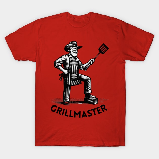Grill Master T-Shirt by Desert Owl Designs